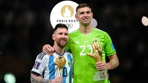 La Selección Argentina aún cuenta con una plaza para mayores de 23 años para París 2024 que la ocupará con Lionel Messi o Emiliano Martínez.