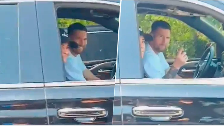 Messi y el gesto que tuvo con sus seguidores en Miami.