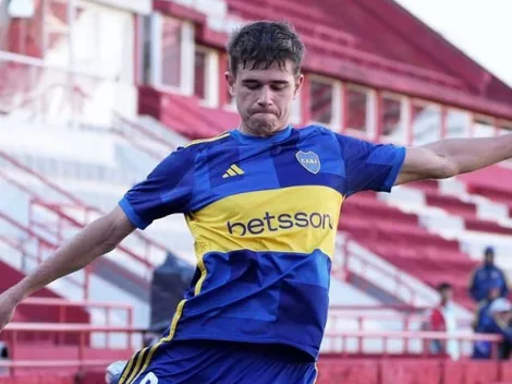 Santiago Dalmasso firmó su primer contrato con Boca