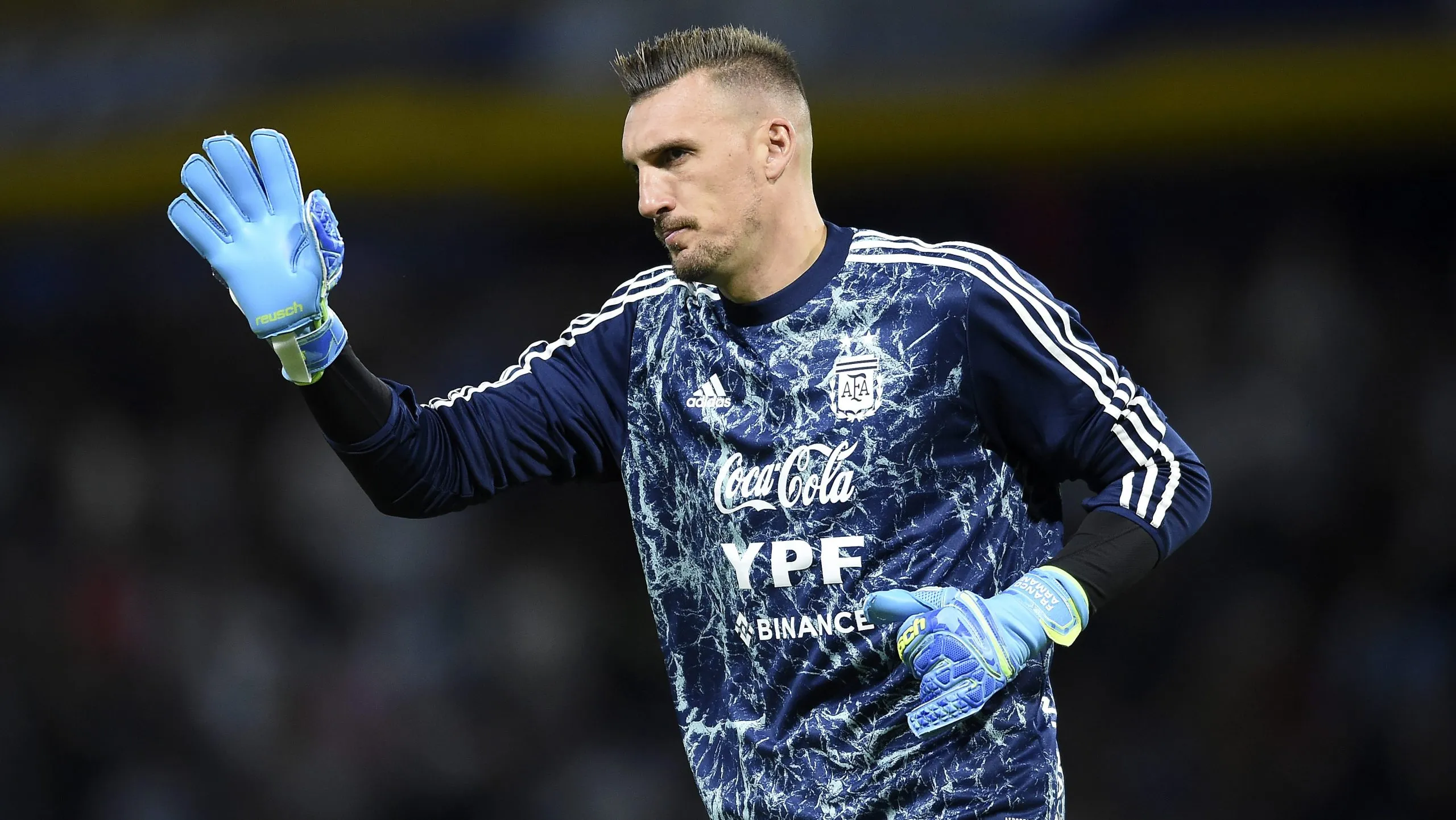 Franco Armani, una constante en las listas de Scaloni en la Selección.