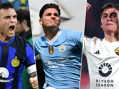 Máximos goleadores 2023/2024: así quedaron Lautaro, Julián y Dybala