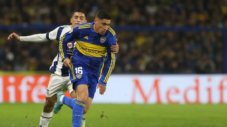 Boca no pudo vencer a Talleres en la Bombonera.
