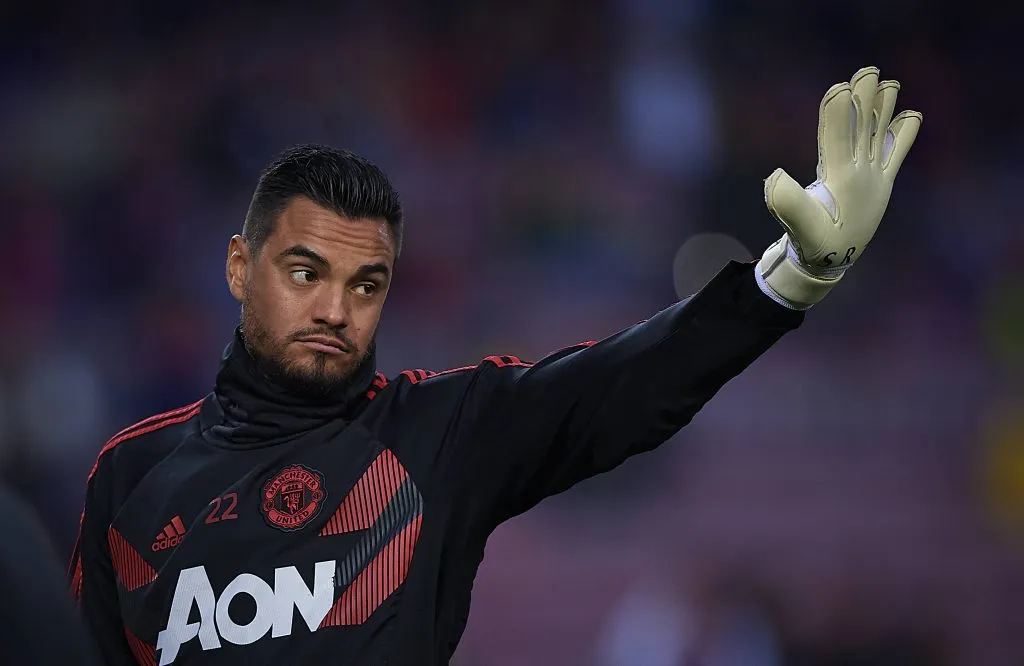 Romero con la camiseta del Manchester United en el 2019. Foto: Imago.