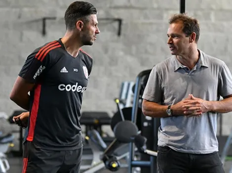 La reunión entre Demichelis, Brito y Ponzio tras la derrota de River