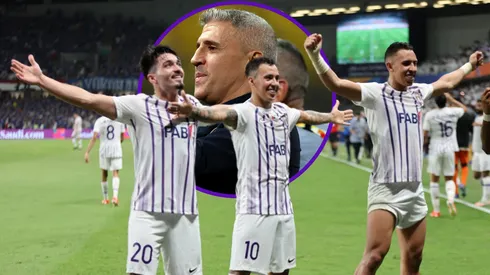 Crespo y los argentinos Palacios, Romero Gamarra, campeones con Al Ain.