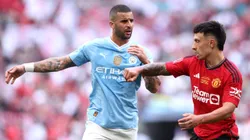 Los futbolistas tuvieron un encontronazo tenso sobre el final del encuentro.