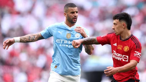 Los futbolistas tuvieron un encontronazo tenso sobre el final del encuentro.