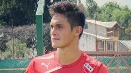 Leo Buter en su época de juvenil en Independiente