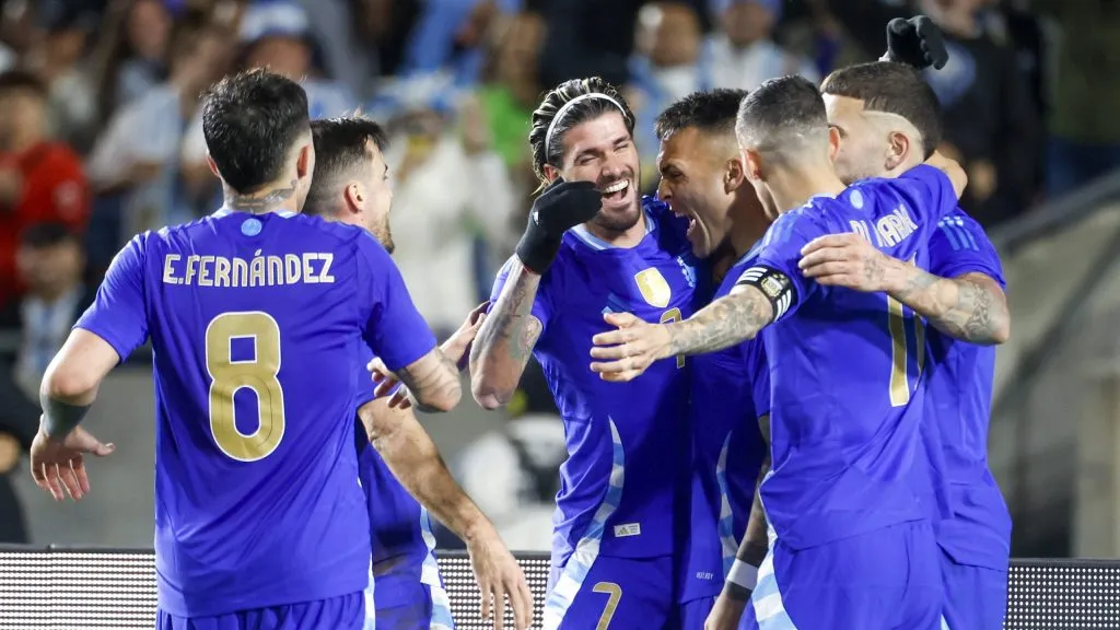 Rodrigo De Paul y Leandro Paredes tienen más cábalas para la Selección Argentina. (Getty Images)