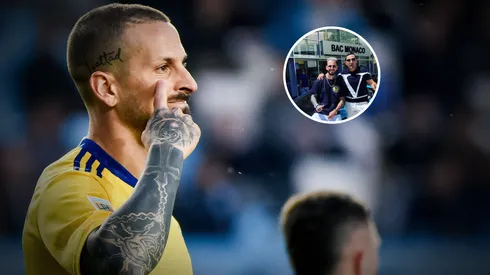 El delantero reapareció en sus redes sociales.