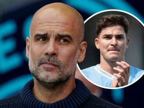 Manchester City definió el futuro de Pep Guardiola: cómo afecta a Julián Álvarez