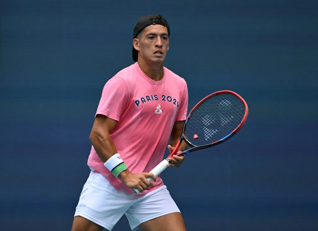 Seba Báez, uno de los mejores tenistas argentinos del momento. (Foto: IMAGO).