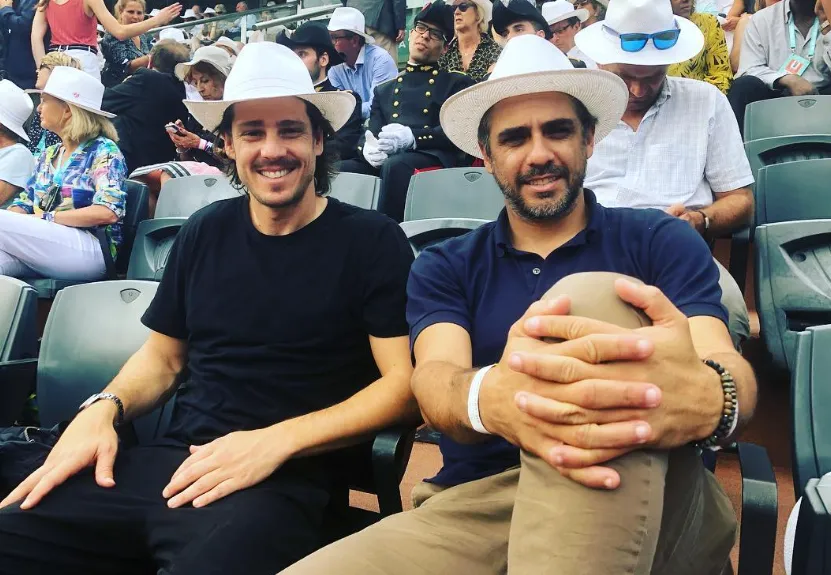 Gastón Gaudio y Mariano Zabaleta, una amistad de décadas. (Foto: Instagram Mariano Zabaleta).