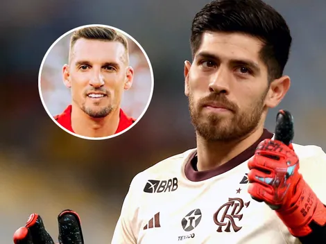 Agustín Rossi defendió a Franco Armani de las críticas y muchos hinchas de River lo pidieron para el equipo