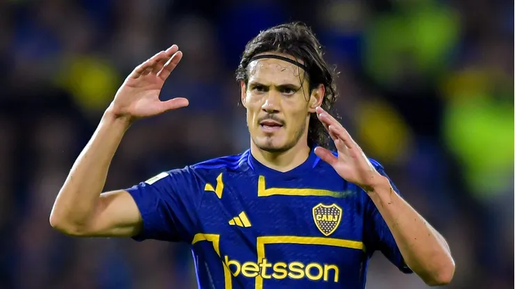 Cavani, una de las figuras de Boca.