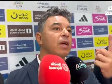 VIDEO | La inesperada reacción de Gallardo por su futuro en Al Ittihad