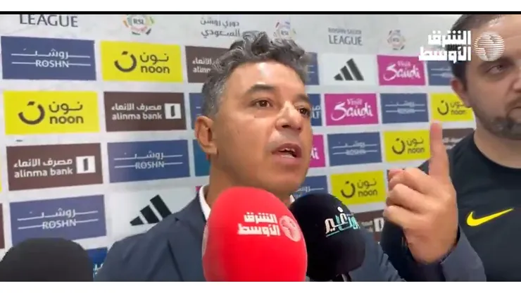 VIDEO | La inesperada reacción de Gallardo por su futuro en Al Ittihad