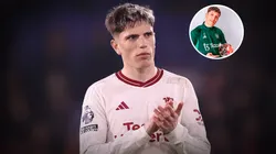 El argentino ganó un galardón con el Manchester United.