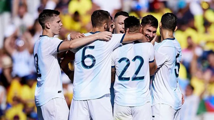 La Selección Argentina en 2019.