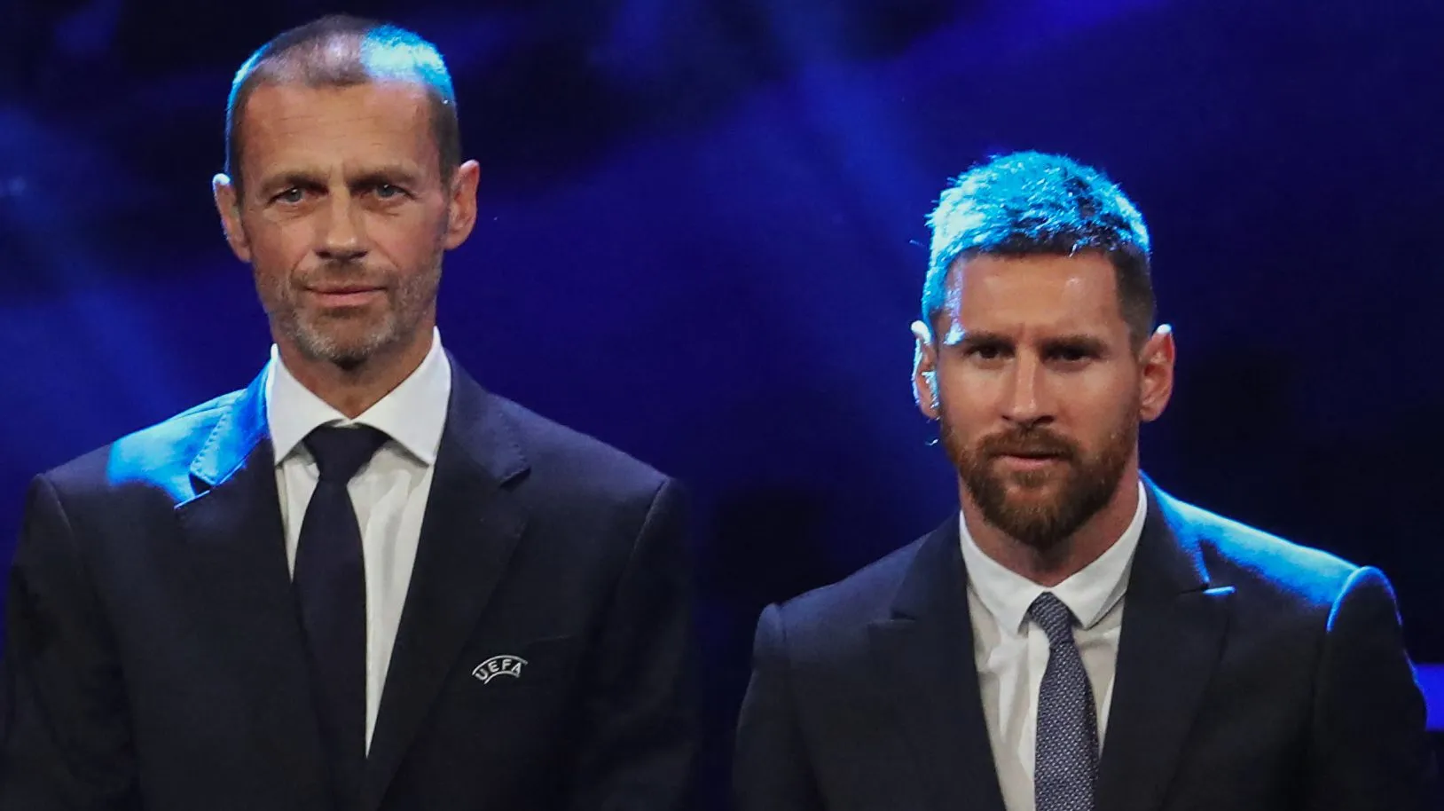 Aleksander Ceferin y Lionel Messi llegaron a hablar sobre la creación del fondo.