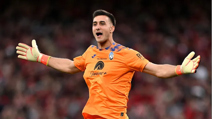 Musso fue campeón de la Europa League y solicitaron su citación a la Selección Argentina