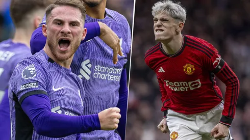 Garnacho y Alexis Mac Allister, nominados al gol de la temporada en la Premier League