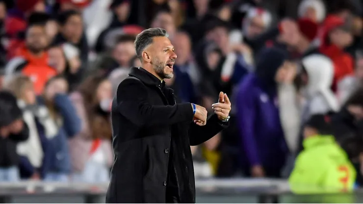El entrenador se fue de Mendoza sin dar declaraciones.