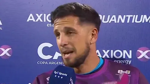 Rago, el héroe de Temperley ante River.