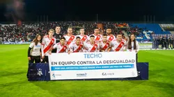 El equipo de River que salió a jugar el partido.