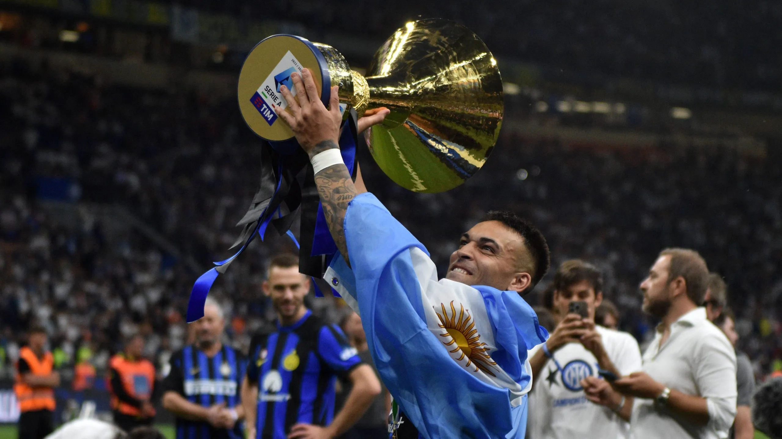 Lautaro Martínez ya suma 7 títulos en el Inter de Milán.