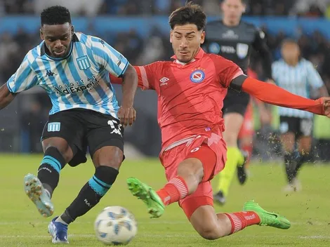 Racing brilló y aplastó a Argentinos en Avellaneda