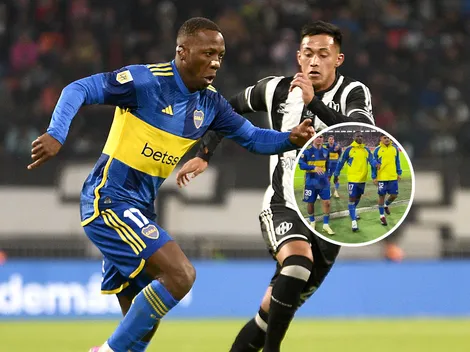 Preocupación en Boca: así se fue Luis Advíncula de Santiago del Estero tras su lesión ante Central Córdoba