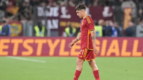 Dybala fue reemplazado en la victoria de la Roma.