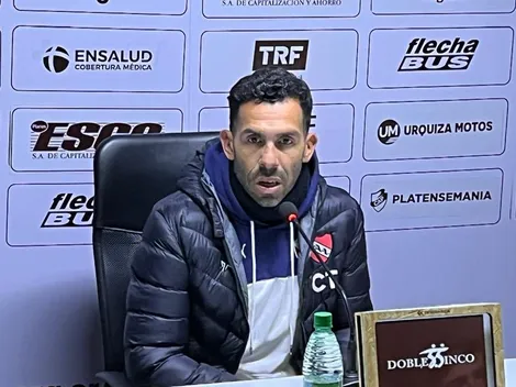 Tevez se despidió de Independiente tras el empate ante Platense: "Es un día triste"