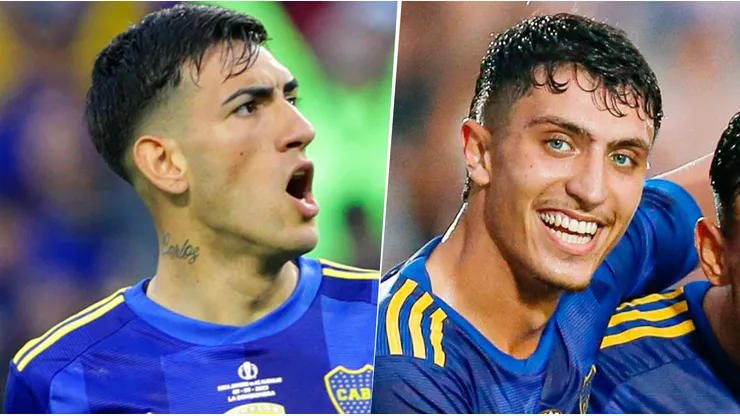 Lautaro Di Lollo y Mateo Mendía, Boca Jrs.
