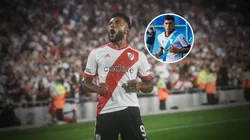 Miguel Borja y Agustín Sosa.