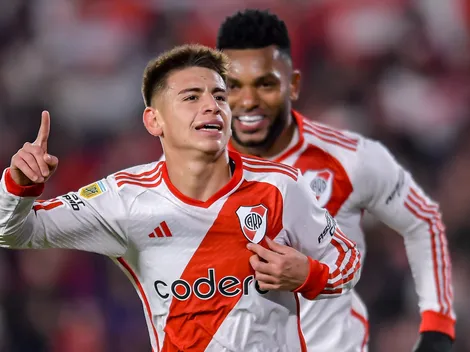 El Diablito Echeverri aprovechó un error en la salida de Belgrano y abrió el marcador para River