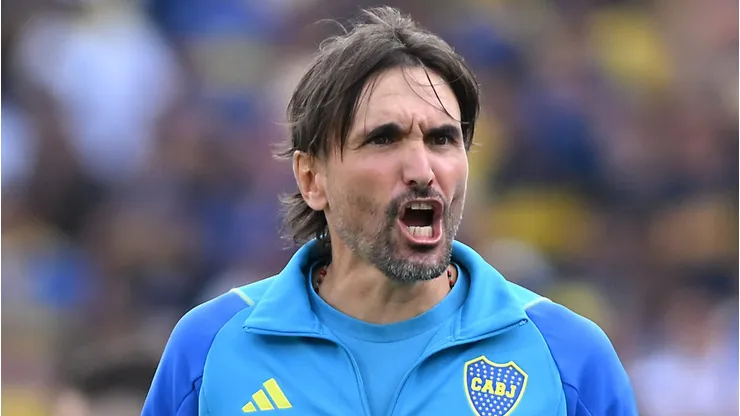Diego Martínez, el entrenador de Boca.