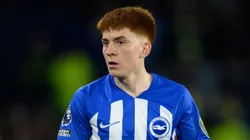 El ex Boca empezó a ganarse la simpatía de los hinchas del Brighton.