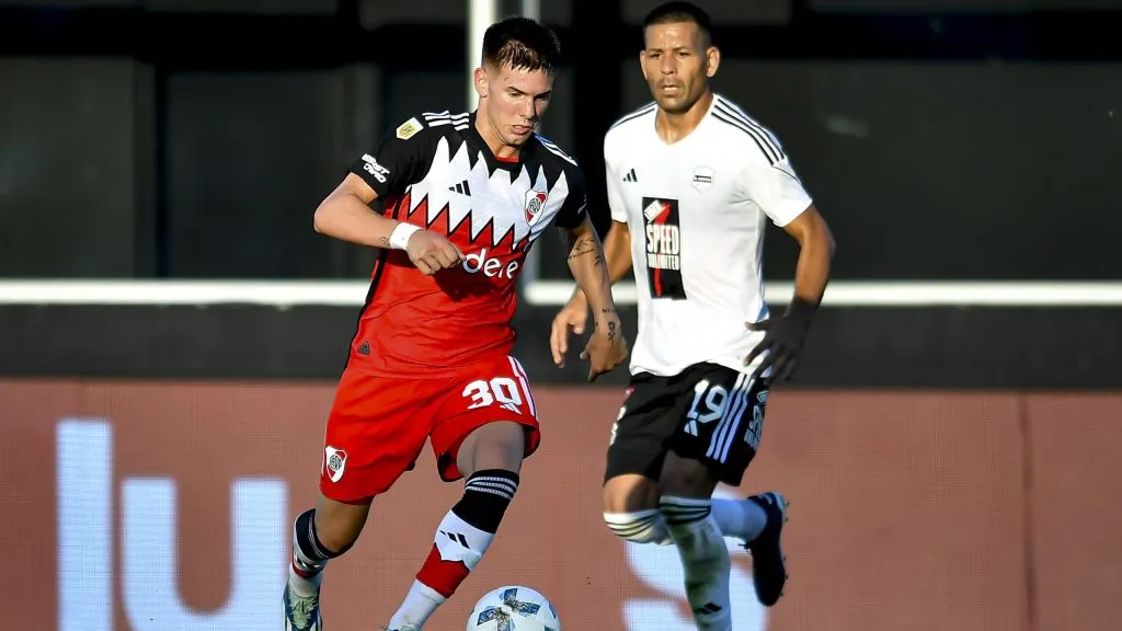River superó a Riestra 3 a 0 en febrero de 2024 por la Copa de la Liga. (Foto: Getty).