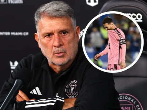 Martino y la preocupación de Messi por su lesión en la rodilla: "Está intranquilo"