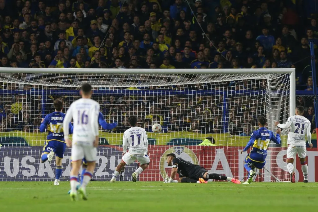 El empate de Kervin Andrade que ubica a Boca muy cerca del repechaje para los Octavos de Final de la Copa Sudamericana.