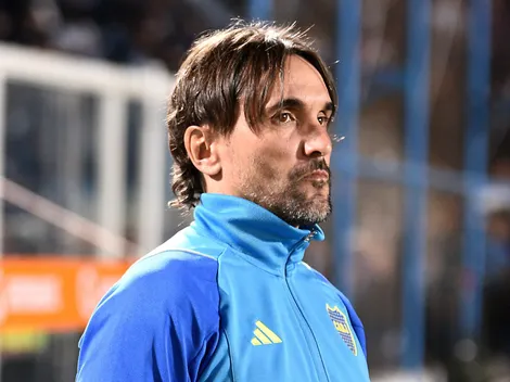 Diego Martínez se hizo "responsable" del empate de Boca ante Fortaleza