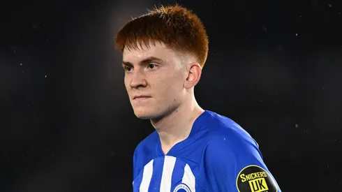 El Colo Barco, titular ante Manchester United en la despedida de Roberto De Zerbi del Brighton