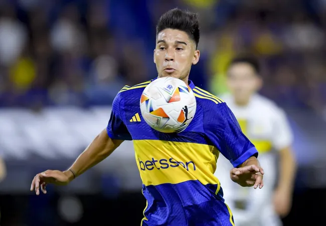 Pol Fernández, volante de Boca. (Foto: Getty)