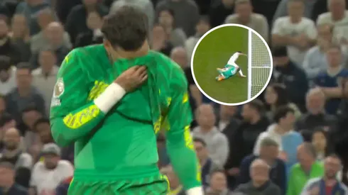 El choque entre Cuti Romero y Ederson