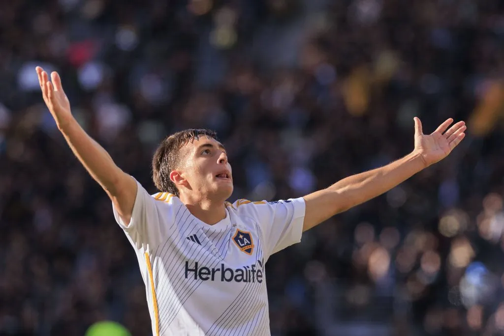 Julián Aude en LA Galaxy (IMAGO)