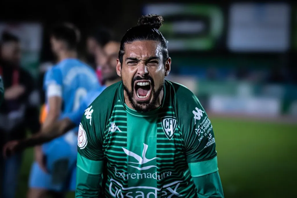 Facundo Álvarez en Villanovense. (Foto: Archivo).