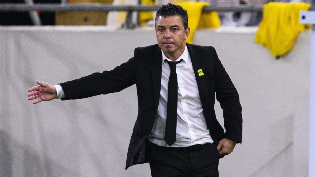Marcelo Gallardo, despedido en Al-Ittihad.