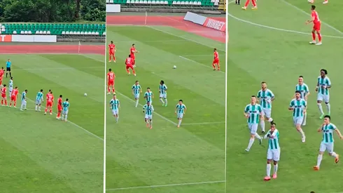 El colombiano fue importante para el triunfo de su equipo.